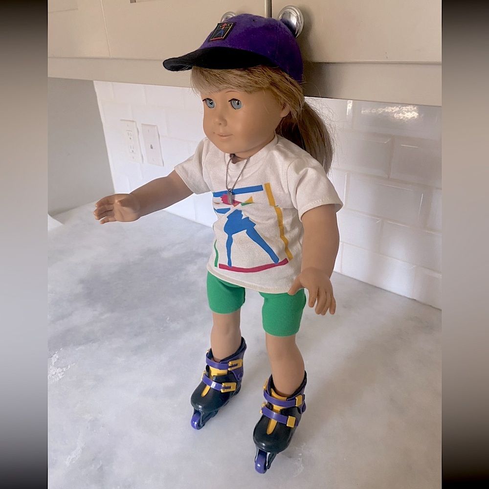 American Girl outfit pleasant company Rollerblade Outfit 90s Vintage